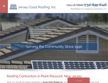 Tablet Screenshot of jerseycoastroofinginc.com